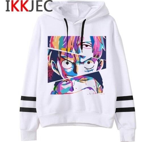 One Piece Kawaii Luffy Unisex Winter Streetwear Hoodies Men Harajuku Cute Japanese Anime Nakama Sweatshirt Hip Hop Hoody Male