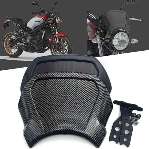 Motorcycle Cafe Sports Frontal Plate WindScreen Windshield Deflector For YAMAHA XSR900 XSR-900 2016-2021 XSR 900 2019 2020 2021
