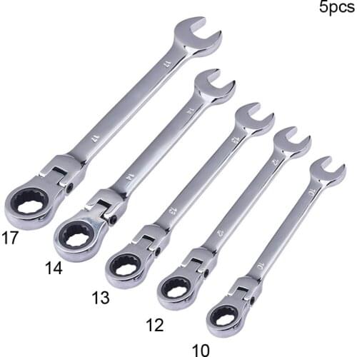 Ratchet Combination Wrench Set Adjustable Wrench Set Multitool Key Wrench Ratchet Spanners Hand Tools Car Repair Tool
