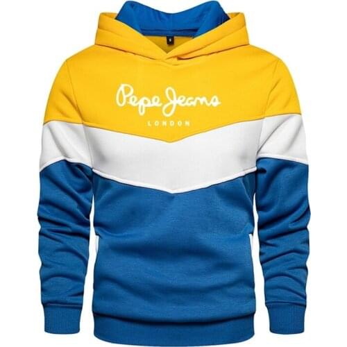 New 2021 Mens Sportswear Fashion High-quality Clothing Tide Brand Mens Hot-selling Fashion Hooded Jacket Casual Sportswear