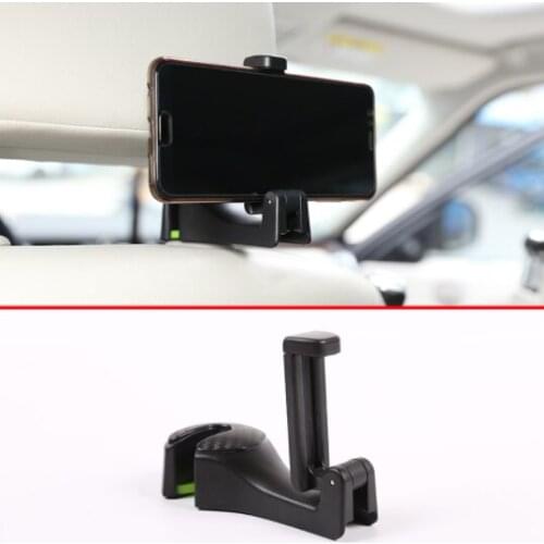Plastic Car Headrest Hooks Multi-function Seat back Phone Holder Hangers For All Cars,for BMW,for Land Rover,for Benz,for Toyota