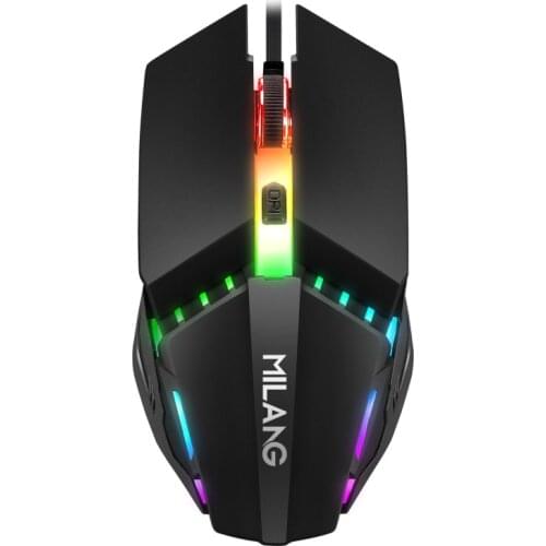 Wired Mouse USB Luminous Desktop Notebook Computer Gaming Competitive Mouse