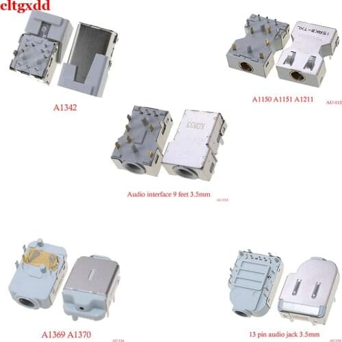 1PCS audio headphone jack connection socket is suitable for Apple notebook A1342 /A1150 A1151 A1211/A1369 A1370/9PIN/13PIN/3.5MM