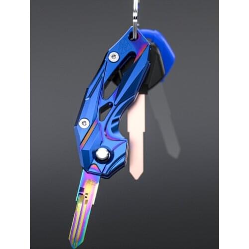 Foldable Key Case Uncut Key for Niu Uqi Mqi Nqi Gt Universal Pop-up Cool Key Head