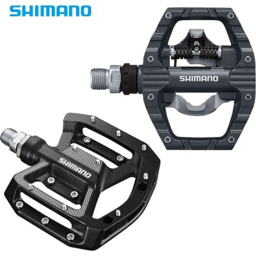 Ultralight bicycle pedals Bearing flat anti-skid mountain bikes road bikes universal dual-purpose lock pedals