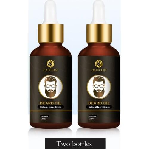 Haircube Men Beard Oil Moisturizing Hair Loss Conditioner Products For Grooming Beard Growth Enhancer Essential Oil Maintenance