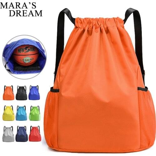 Maras Dream Waterproof Gym Bag Sports Bag Travel Drawstring Bag Outdoor Bag Backpack for Training Swimming Fitness Bag Softback