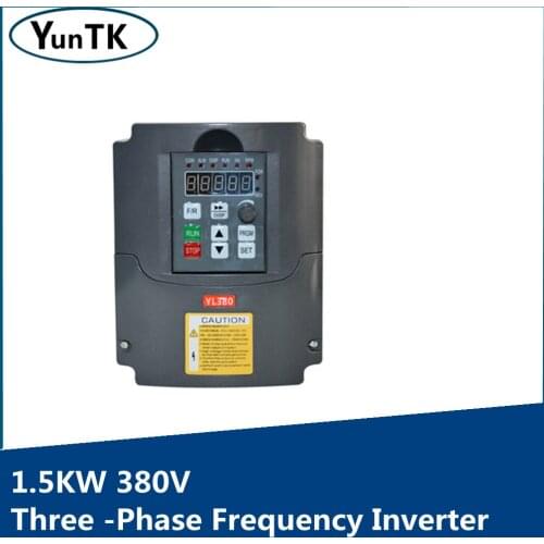 1.5KW 380V Three Phase Input and Three Phase Output Frequency Converter /Low Voltage/ Adjustable Frequency