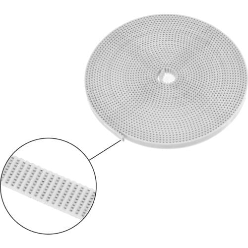 3D printer transmission accessories 2GT white timing belt 6mm 10MM opening PU timing belt