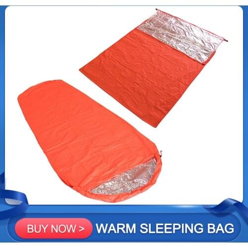 Emergency Sleeping Bags Camping Lazy Bag Eye-catching Identified Blanket Moisture-proof Blanket Picnic Mat Camping Equipment