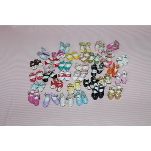 Blyth doll shoes 10pcs /bag Random delivery (suitable for blyth ,1/6 doll)