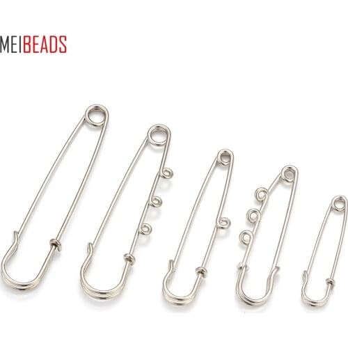 MEIBEADS 10pcs/lot DIY Handmade Sweater With Scarf Brooch Pin Buckle Simple Large Jewelry Materials Accessories UF7367