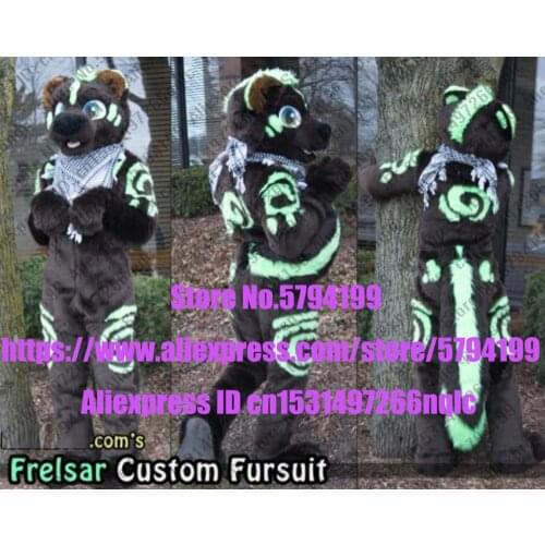 Customized Available REAL PHOTO CAT full sets husky dog Suit fursuit BJ0033 Costume fox Party Fancy Dress Carnival Gift