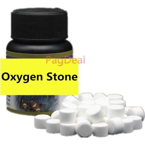 60g Oxygen Stone Tablets Oxygen Releasing Additive For Aquarium Fish Tank Pond Fishing Bait Carp Transport Accessory