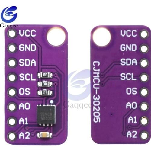 MAX30205MTA MAX30205 Wristband Temperature Sensors Module I2C Human Body Temperature Sensor