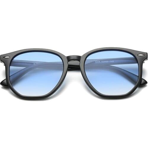 2021 new women men Unisex Hexagonal Sunglasses Women Men Brand Designer 4306 Highstreet Sun Glasses Black Green Eyeglasses