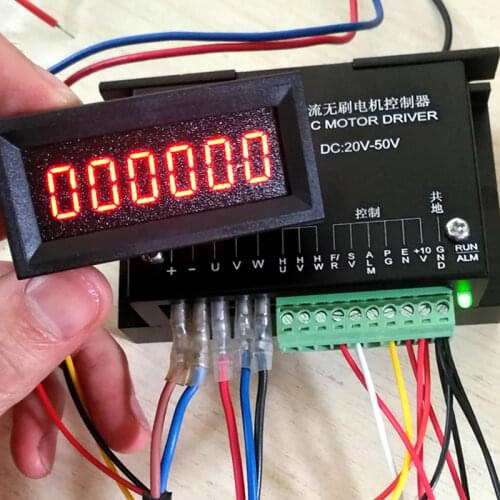 Mini Speed Display Tachometer for CNC Brushless Spindle Motor Stepper Motor Driver Air-cooled Spindle Display