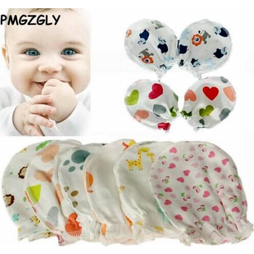 Warm Baby Gloves Fashion Children Knitted Stretch Mittens Solid Full Finger Knit Kids Boys Girls Gloves Anti-grasping