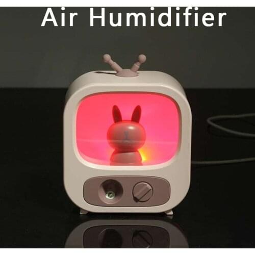 TV Air Humidifier Facial Nano Sprayer Face Steamer Machine Nebulizer Hydrating Anti-aging Wrinkle Women Beauty Skin Care Tools