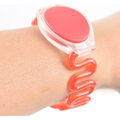 100pcs/lot 13.56MHz RFID Silicone Wristband Bracelet NFC Smart Proximity Card Waterproof for Access Control
