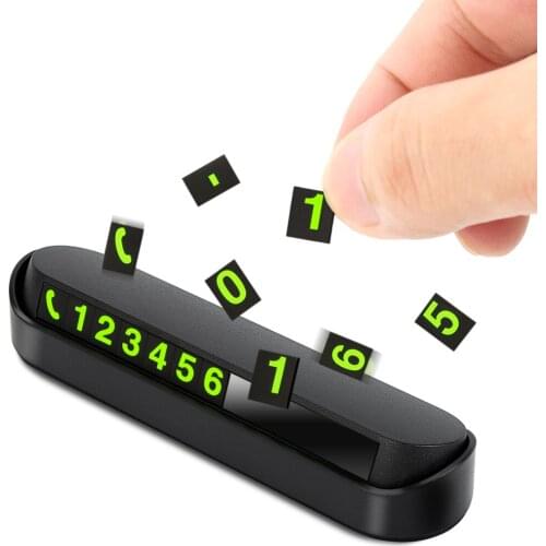 Car Temporary Parking Card Car accessories for Hyundai i30 tucson accent solaris ix35 i20 i40 kona creta santa fe