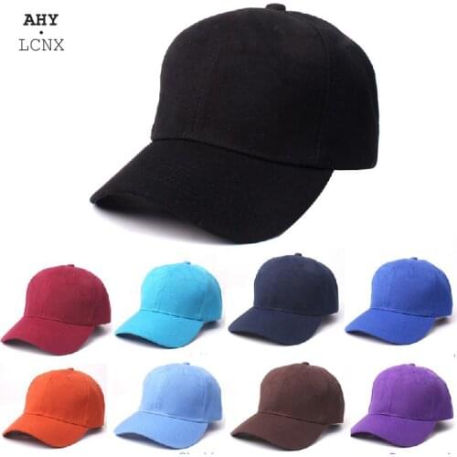 Wholesale Men Women Baseball Cap Light Board Sun Visor Hat Solid Color Mens Caps Outdoor Hats Thicken Sports caps Dropshipping