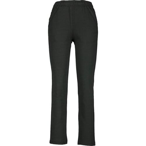 Womens knitted Casual Pants Comfortable Cotton Sports Jogging Trousers With Pockets Waist Drawstring Loose Fitness Pant 6colors