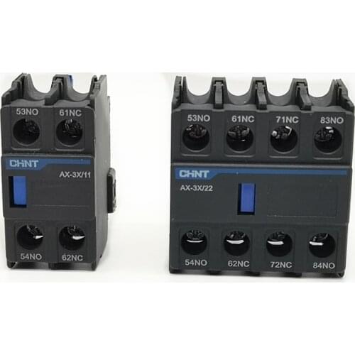 CHINT Auxiliary Contact for NXC series AC contactors AX-3X series Top-mounted Auxilary contacts