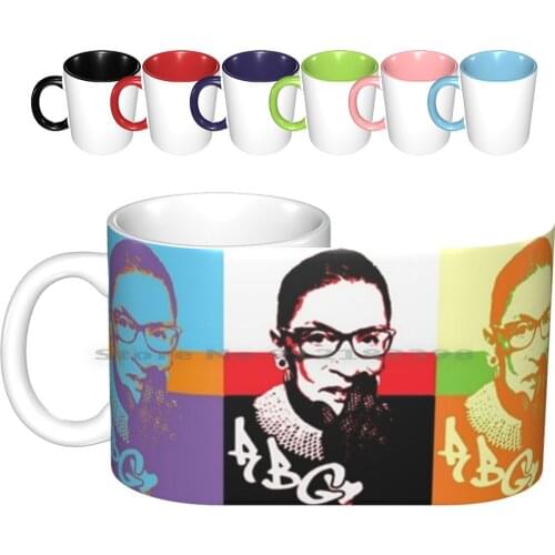 Rbg-I Dissent Ceramic Mugs Coffee Cups Milk Tea Mug Rbg Notorious Notorious Rbg Ruth Bader Ginsburg Womens Rights Feminist