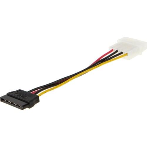 Molex SATA Interface Power Supply Converter RGB Header 12V4PIN-Big 4PIN Adapter SATA Power Cable Motherboard AURA PC MOD