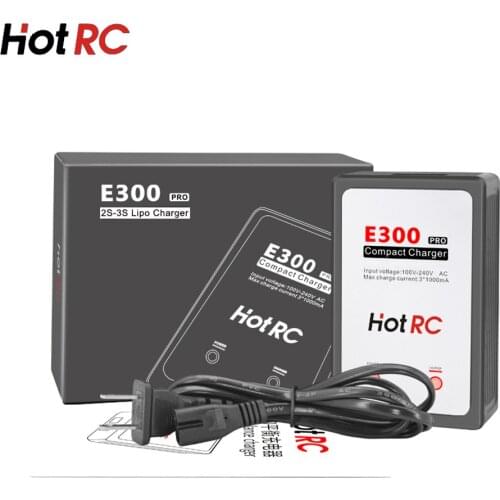 Hot Rc E300 Pro 7.4v 11.1v Lipo Battery Charger 2s 3s Cells 13W For RC LiPo AEG Airsoft For RC Model VS Imax B3 pro