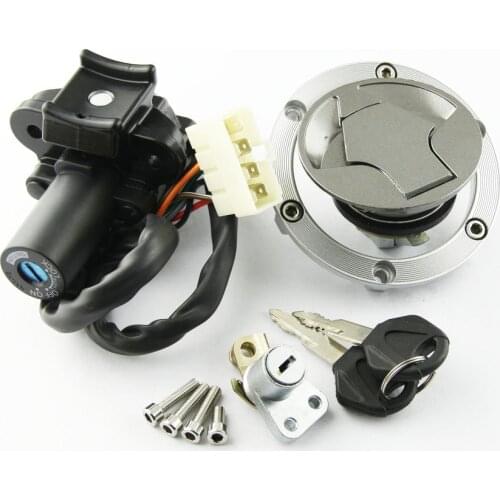 Motorcycle Ignition Switch Seat Lock Key Set For Kawasaki EX250 Ninja 250 EX300 ER250 300 Z250 Z300 BR250 Z250SL ABS BX250 250SL