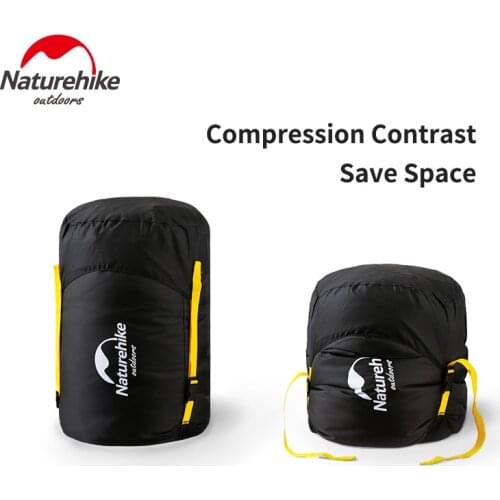 NatureHike Portable Durable Camping Storage Bag Stuff Sacks for Sleeping Bag Clothing Storage Compression Bag Sack Save Space