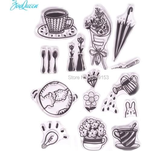 Life Fun transparent clear stamps for DIY Scrapbooking/Card Making/Sewing Fabric Cloth/Stamps set stationery Supply Decoration