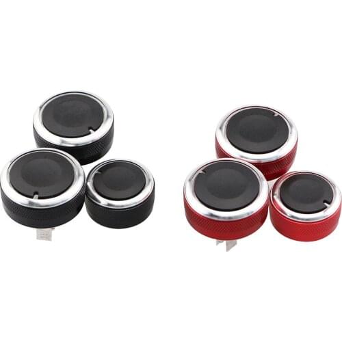 New Styling Aluminum Alloy Air Conditioning Knob AC Knob for Nissan TIIDA VN200 LIVINA 2004 - 2010 Sylphy 2012