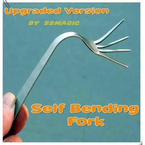 Self Bending Fork - Upgraded Version,Magic Tricks/Magic Props,Mentalism,Illusions,Accessories,Stage Magie,Magia Toys Classic