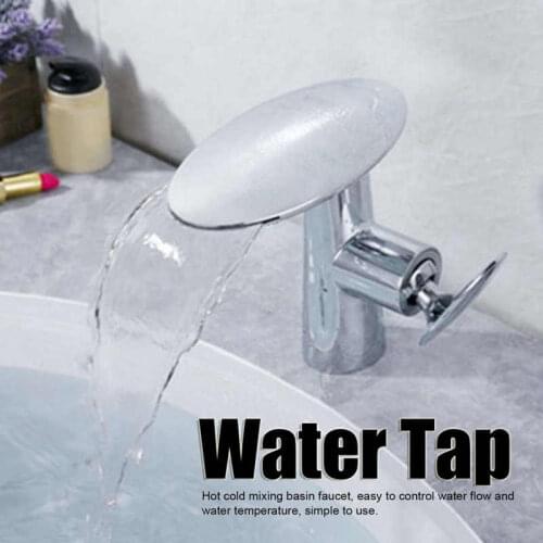 Basin Faucet Hot Cold Mixing Basin Faucet Lift Type Faucet with Single Handle for Home Bathroom Kitchen