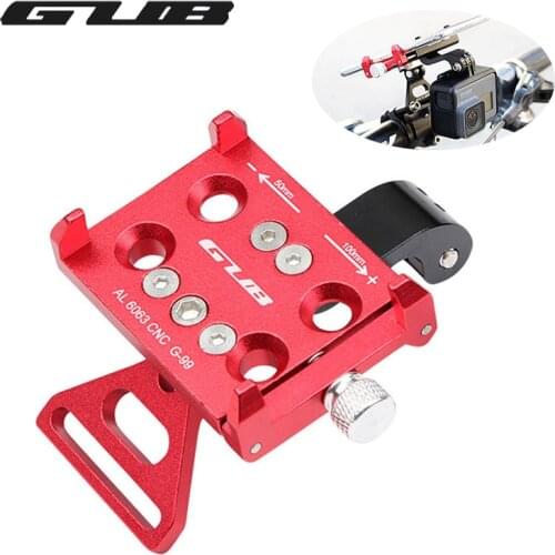 GUB Multi-function Bicycle Phone Holder Bike Stem Adjustable Cellphone Bracket Camera Headlight LED Torch Phone Mount Stand