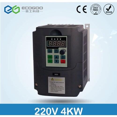 VFD 1.5kKW/2.2KW/4KW inverter XSY-AT1 Frequency Converter single phase 220v Input three-phases Output motor speed controller