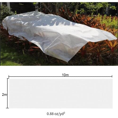 10*2m Garden Fabric Plant Care Cover Outdoor Frost Protection Blanket for Winter Frost Cold Garden Anti-bird Grow Mesh Netting
