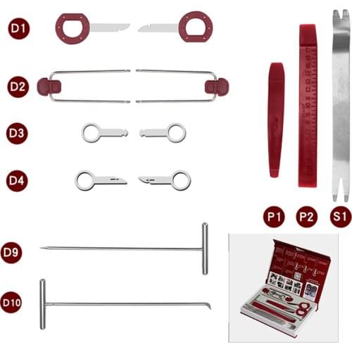 13pc Car Disassembly Tools DVD Stereo Refit Kits Interior Plastic Trim Panel Dashboard Installation Removal Tool Repair Tools