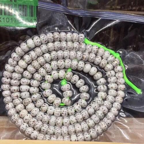 3mm / 4mm * 228 * Natural Lotus Bodhi Seeds Beads Loose Prayer Mala Spacer Beads Barrel Beads Jewelry Findings DIY Accessories