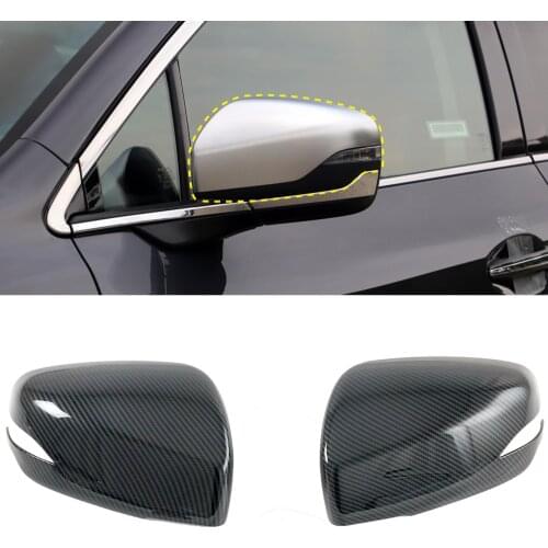 ABS Chrome Door Side Rear View Mirror Cover Trim Sticker Accessory Car Styling For Subaru Outback 2021 2022