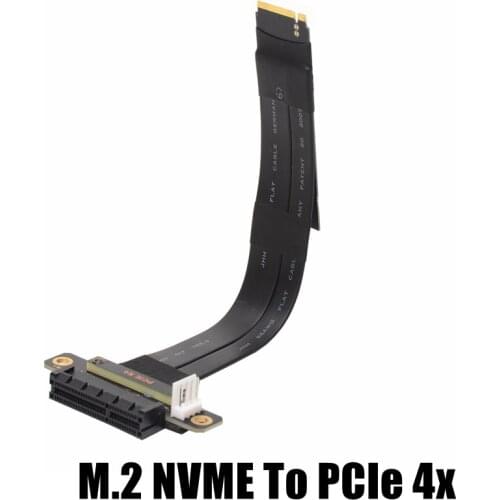 PCI Express X4 M.2 NVMe / PCIe X4 M2 NVMe Extender Adapter Jumper for GPU Graphics Video Cards PCIe X4 SSD RAID, LAN
