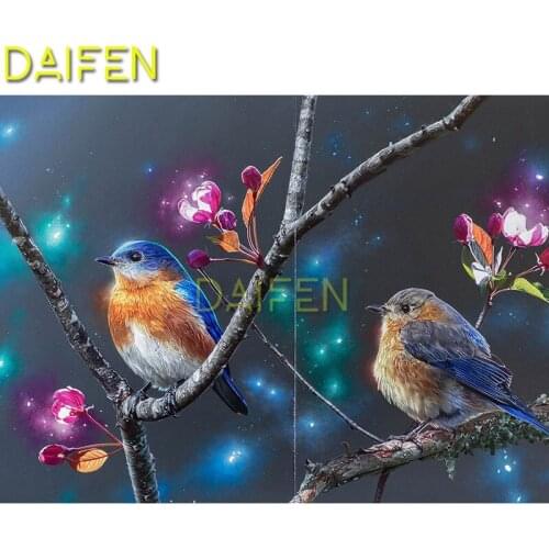 Full Square Diamond embroidery Cross stitch Thrush bird kingfisher Plum blossom DIY Diamond painting Full Round Diamond mosaic
