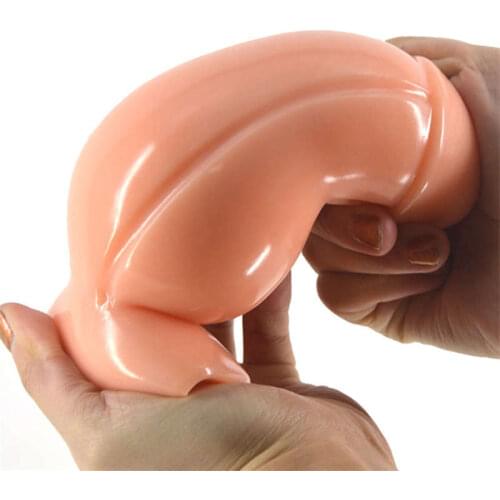 Anal Trainer Plug Anal Pig Onahole Porn Toys For Couple Thick Glans Butt Plug B Erotic For Adults Soft Pussy Anal Stimulator Sex