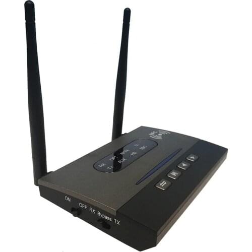 80M CSR8675 Aptx Low Latency HD Bluetooth5.0-compatible Audio Transmitter Receiver 3.5mm AUX RCA Wireless Adapter For Car TV PC