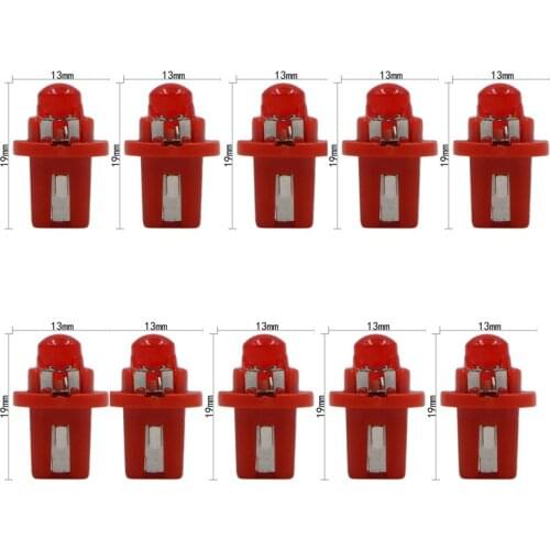 Automobile Led Instrument Lamp B8.5d 8.4 8.3-cob Air Conditioning Indicator Alarm Lamp Central Console Lamp Led Lights for Car