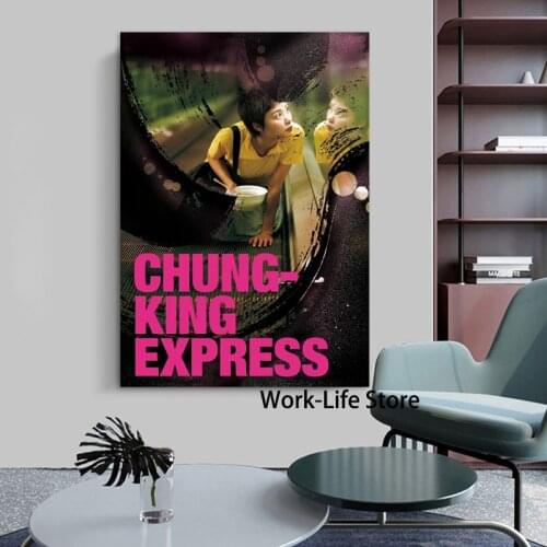 Chungking Express Movie Poster Canvas Painting Movie Posters and Prints Wall Art Pictures for Living Room Home Decoration