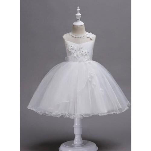 2019 childrens layered evening princess dresses kids party clothes baby girls high quality clothing toddler ball gown dress for